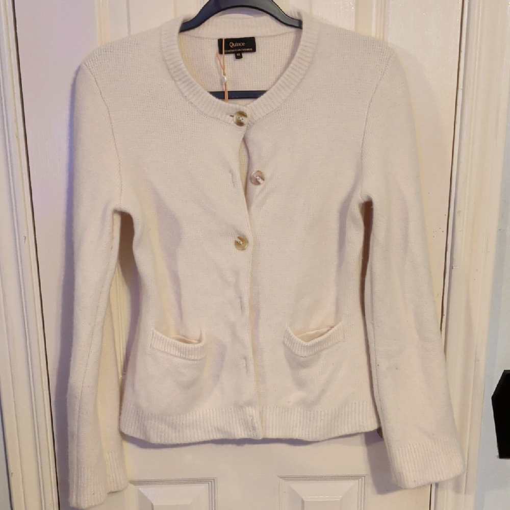 Quince Mongolian Cashmere Cardigan